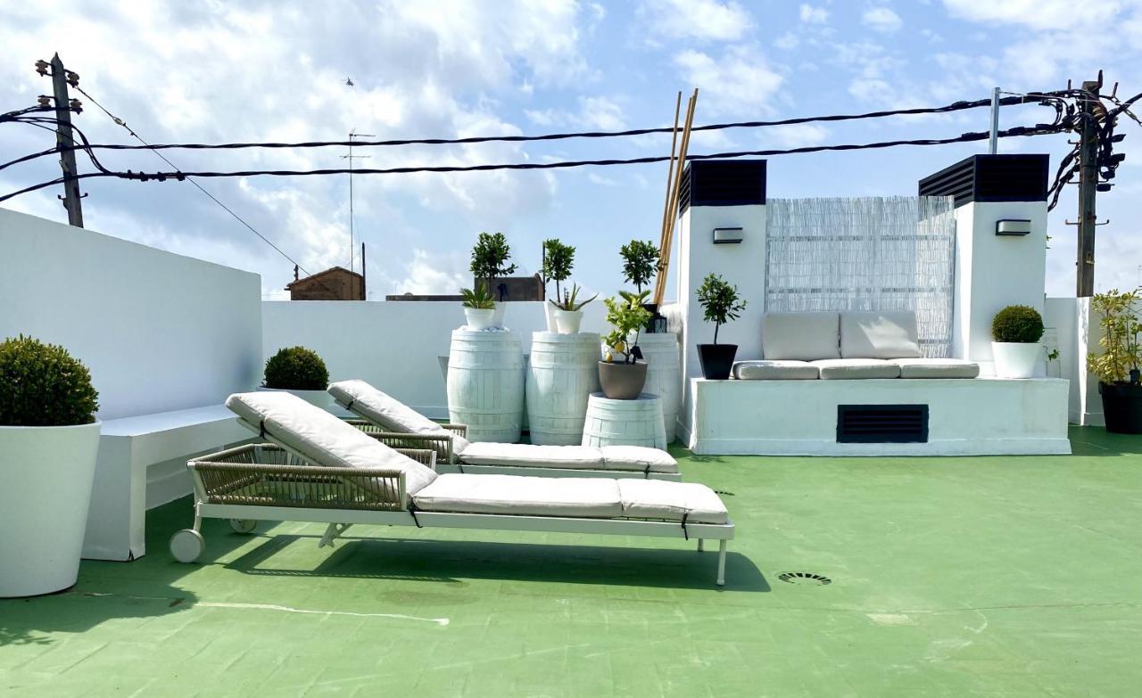 Apartamento 2 Hab En Malvarrosa A Metros De La Playa, Con Terraza Y Zonas Comun 3D Валенсия Екстериор снимка