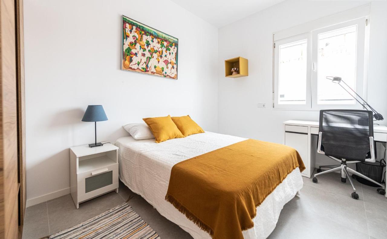 Apartamento 2 Hab En Malvarrosa A Metros De La Playa, Con Terraza Y Zonas Comun 3D Валенсия Екстериор снимка