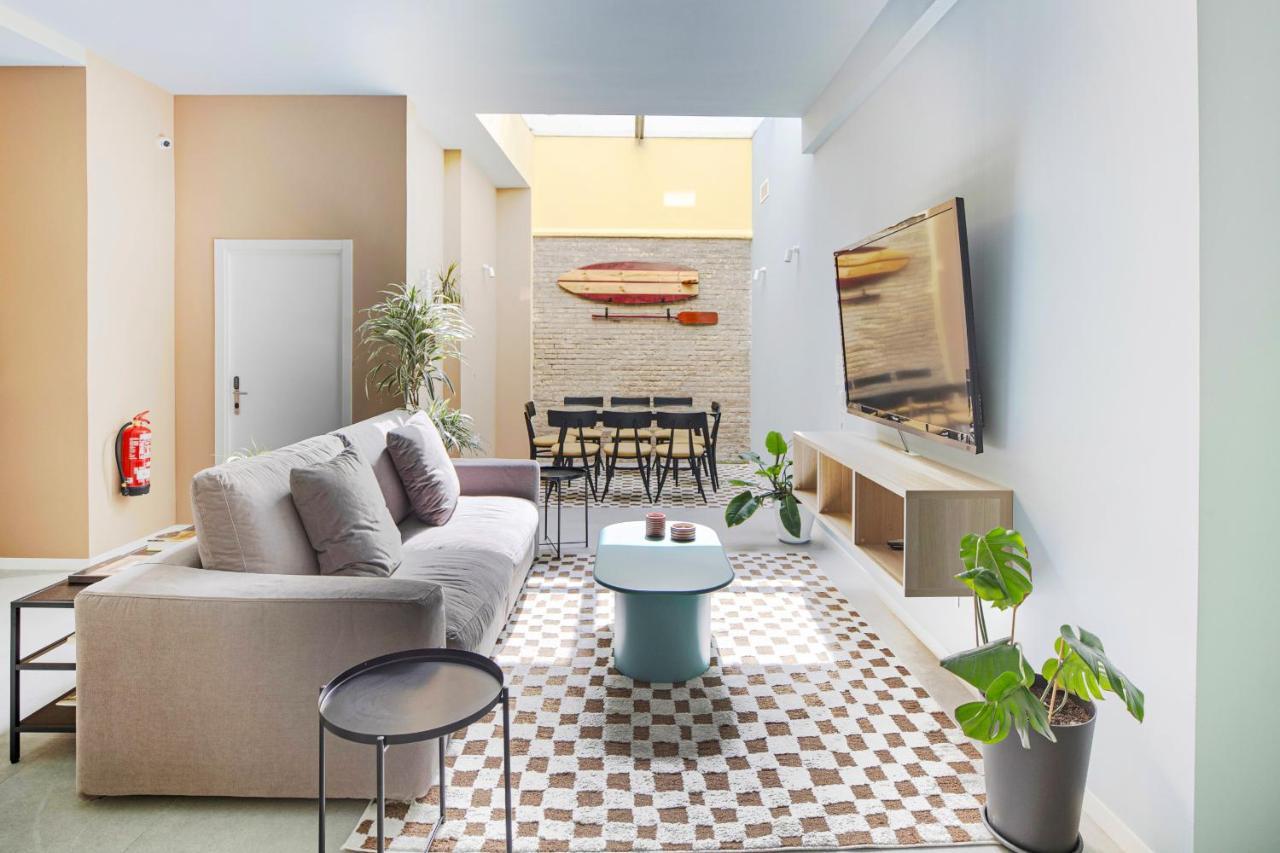 Apartamento 2 Hab En Malvarrosa A Metros De La Playa, Con Terraza Y Zonas Comun 3D Валенсия Екстериор снимка